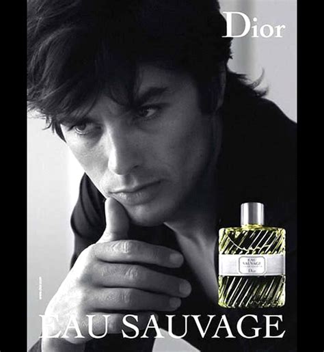 pub dior alain delon|christian Dior eau sauvage.